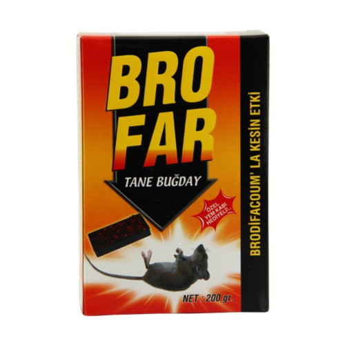 BROFAR BUĞDAY FARE ZEHİRİ 200 GR KOD:111